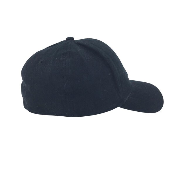 Superman Mens Black Fitted Baseball Cap With Embroidered Logo - Picture 6 of 7